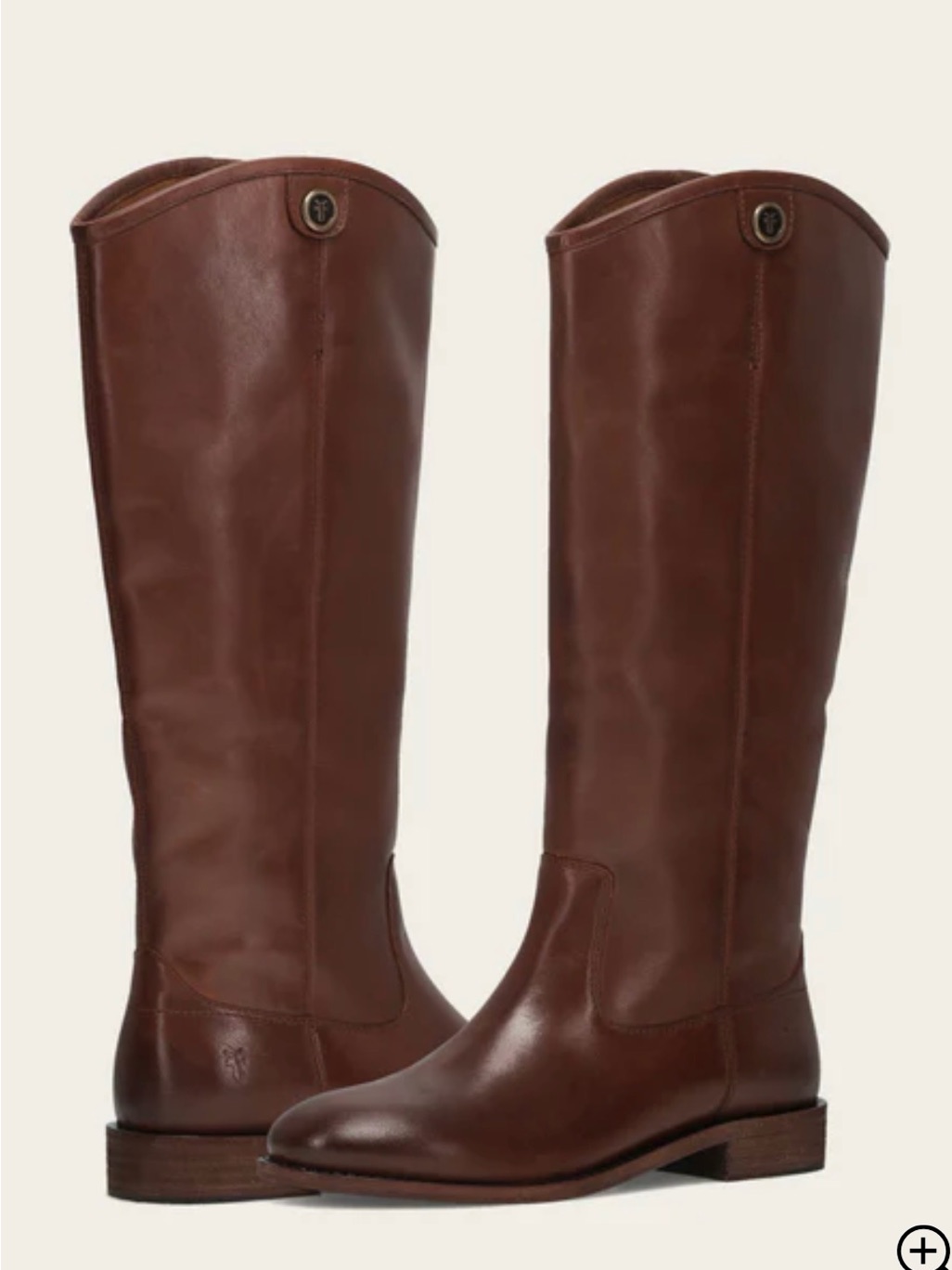 Frye Melissa Button Boots - Brown